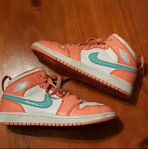 Girls Jordan's size 1.5